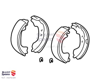 قماش فرامل خلفي - 0449535250