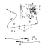 صورة Front Handbrake Cable