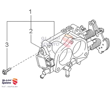 بوابة هواء مكينة - 0K08B13640