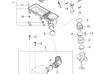 FILTER-AIR CLEANER - 0K30C13Z40A