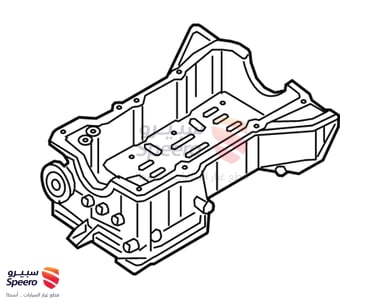 Engine Oil Pan - 11110JA12C