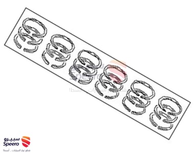 Ring Set-Piston - 120338J100