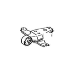 صورة INSULATOR, ENGINE MOUNTING, REAR