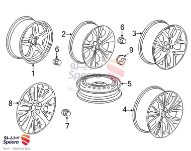 Wheel, Alloy - 12451950