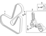 Engine belt - 12605208