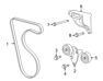 Tensioner Engine Belt - 12609719