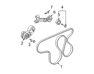 Serpentine Belt - 12611636