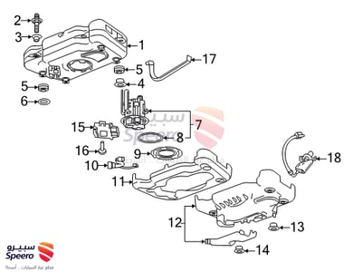حساس منظم بنزين - 12690512