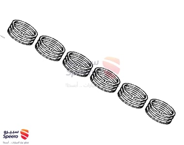 Ring Set, Piston - 1301136071