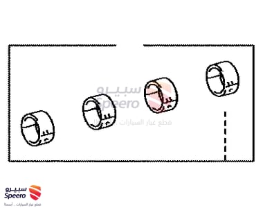 BEARING SET, CONNECTING ROD - 1320260011