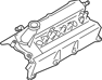 Right Engine Valve Cover - 132649N00A
