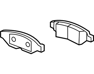 Brake pads R - 13595651