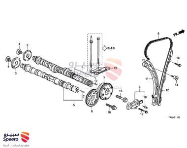 ترس جنزير - 14310R5A305