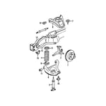 Front Left Shock Absorber 15195074