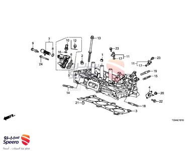 Engine Oil Pressure Sensor - 158305A2A01