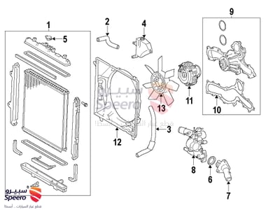 Radiator Fan - 1636131060