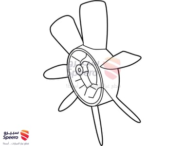 Radiator Fan - 1636131060