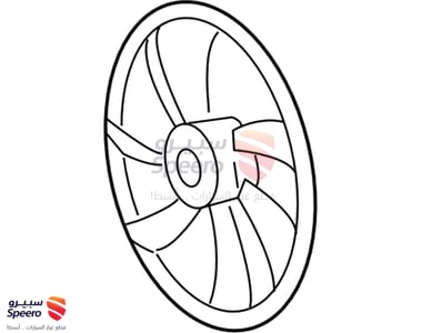 مروحة رديتر - 16361AD020