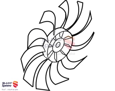 ريش مروحة - 21486JK60B