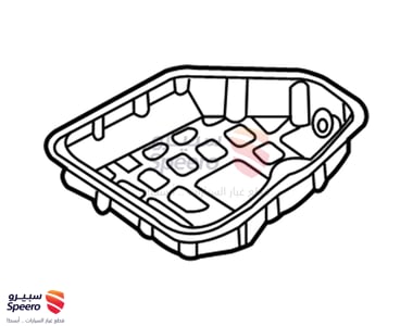 Engine sump - 215103C150