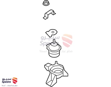 Engine Mounting Bracket Assembly - 218103K400