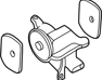 Transaxle Mounting Bracket Assembly - 2183026300