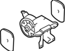 Transaxle Mounting Bracket Assembly - 2183026860
