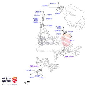BRACKETASSY-TRANSMI - 21830H8110