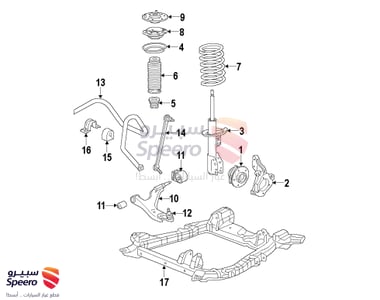 مساعد امامي يسار - 22793799