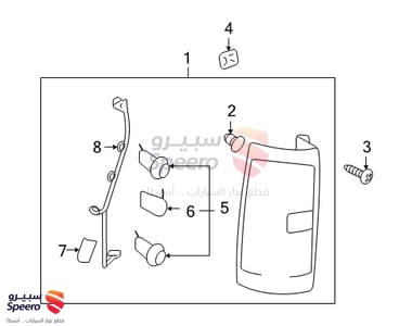 Combo Lamp Assembly - 22837847