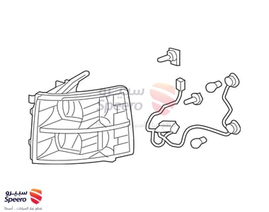headlight F,L - 22853027