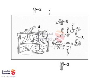 شمعة امامي يسار - 22853027