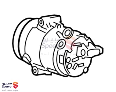AC Compressor Chevrolet Malibu 2011