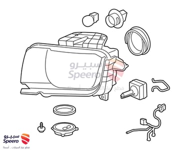 Composite Headlamp - 22959919