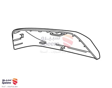 غطاء مراية جانبية يسار - 22997385