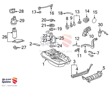 INJECTOR ASSY, FUEL - 2320974100