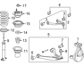 shock absorber F,R - 23452959