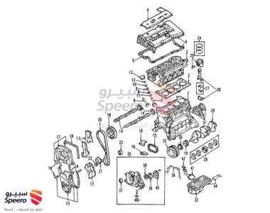 Sprocket-Camshaft - 2421126100