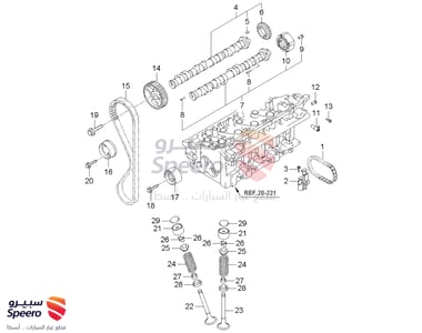 IDLER ASSY-TIMING BELT - 2481023050