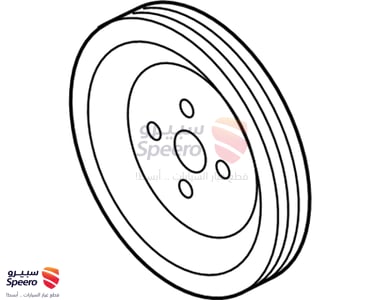 بكرة طرمبة ماء - 2522123020