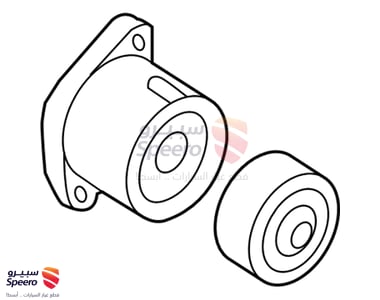 Tensioner Engine Belt - 252812GGB3