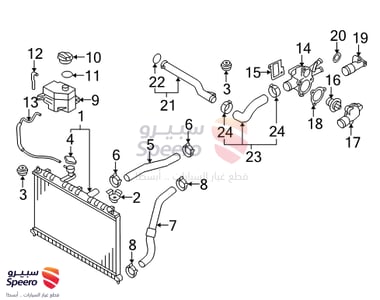 Radiator Assembly - 253101E001