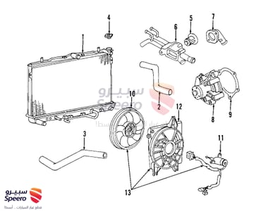 رديتر ماء - 253103K080
