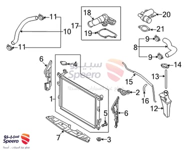 Radiator Assembly - 253103M180