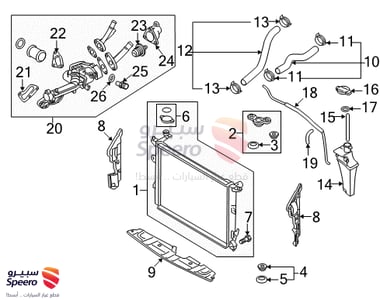 Radiator Assembly - 253103M300