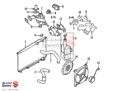SHROUD-Radiator - 2535026000