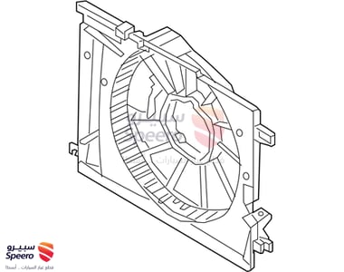SHROUD-Radiator - 25350D2000