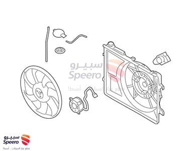 مروحة رديتر - 253801W612