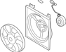 Radiator fan - 253802F000