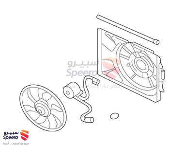مروحة رديتر - 253802G000